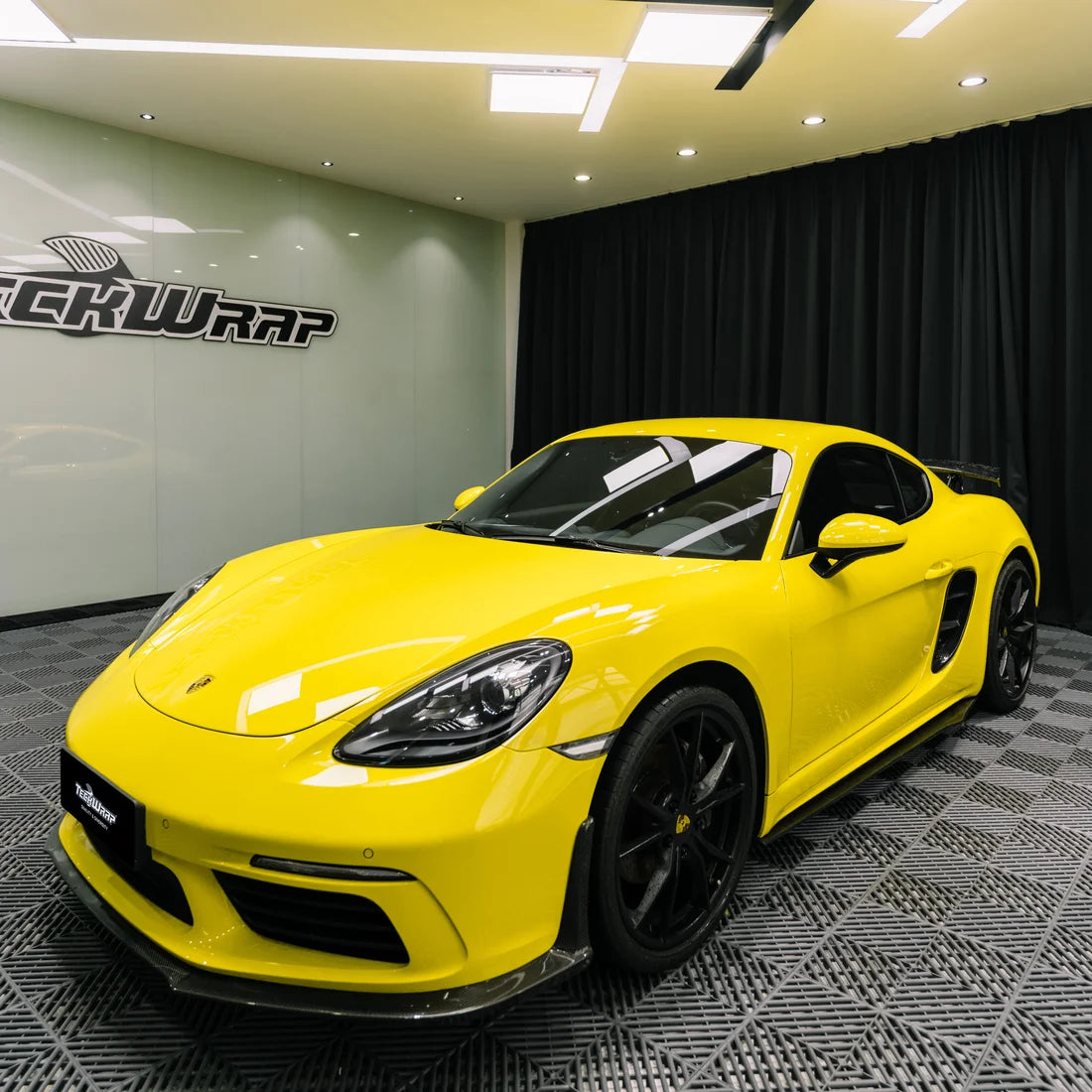 High Gloss Louvre Yellow Vinyl Wrap (CG43-HD)