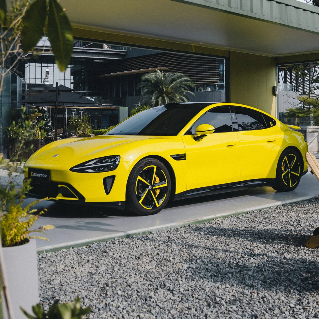 High Gloss Louvre Yellow Vinyl Wrap (CG43-HD)