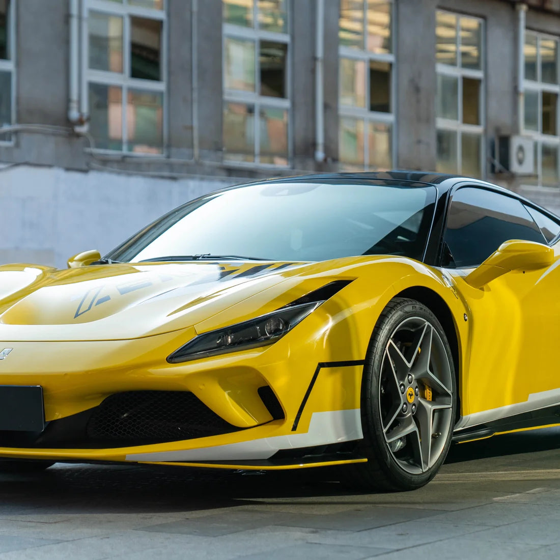High Gloss Sunray Yellow Vinyl Wrap (CG44-HD)