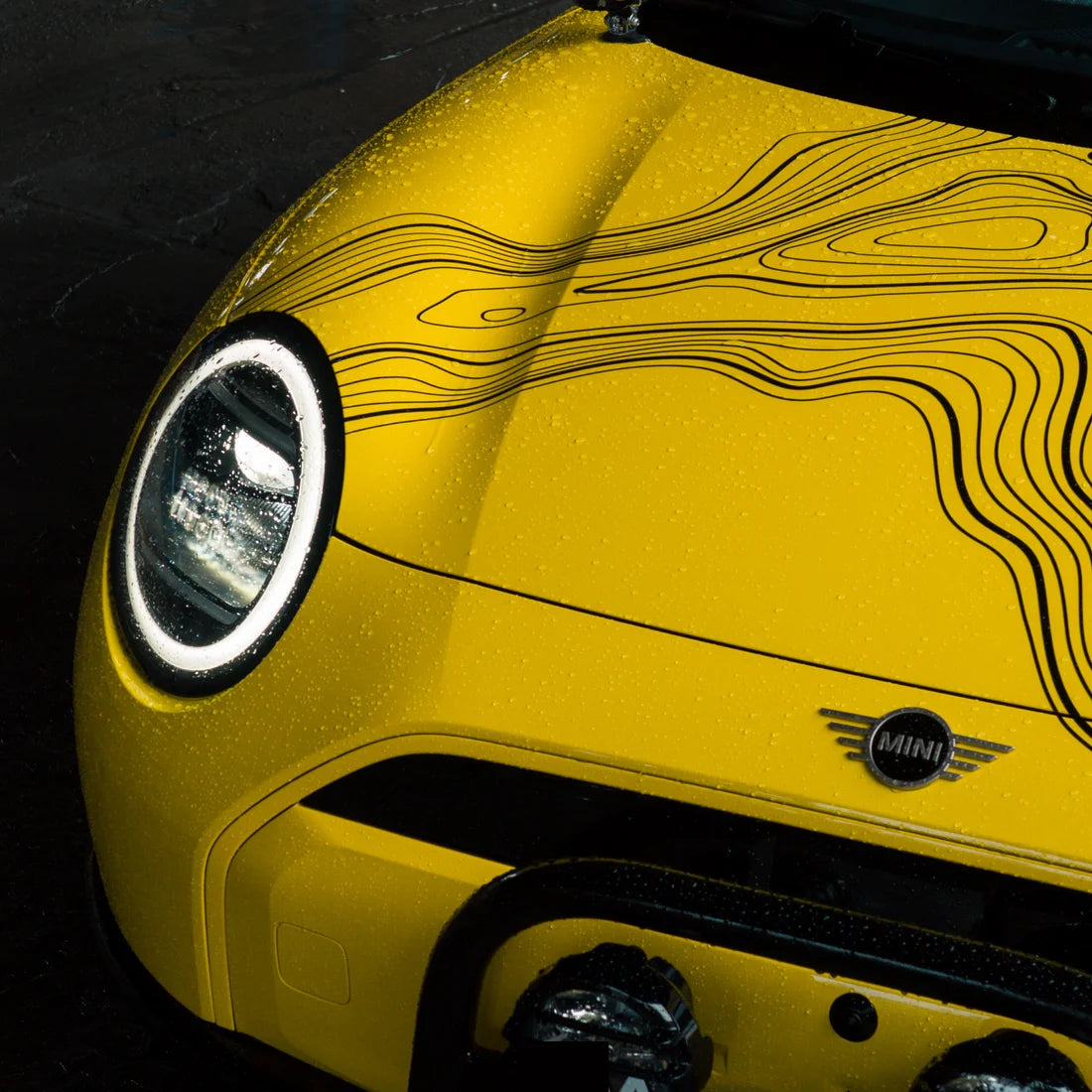 High Gloss Sunray Yellow Vinyl Wrap (CG44-HD)