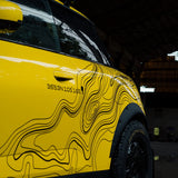 High Gloss Sunray Yellow Vinyl Wrap (CG44-HD)