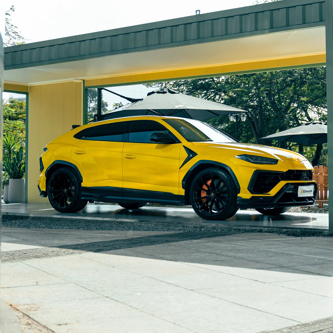 High Gloss Sunray Yellow Vinyl Wrap (CG44-HD)