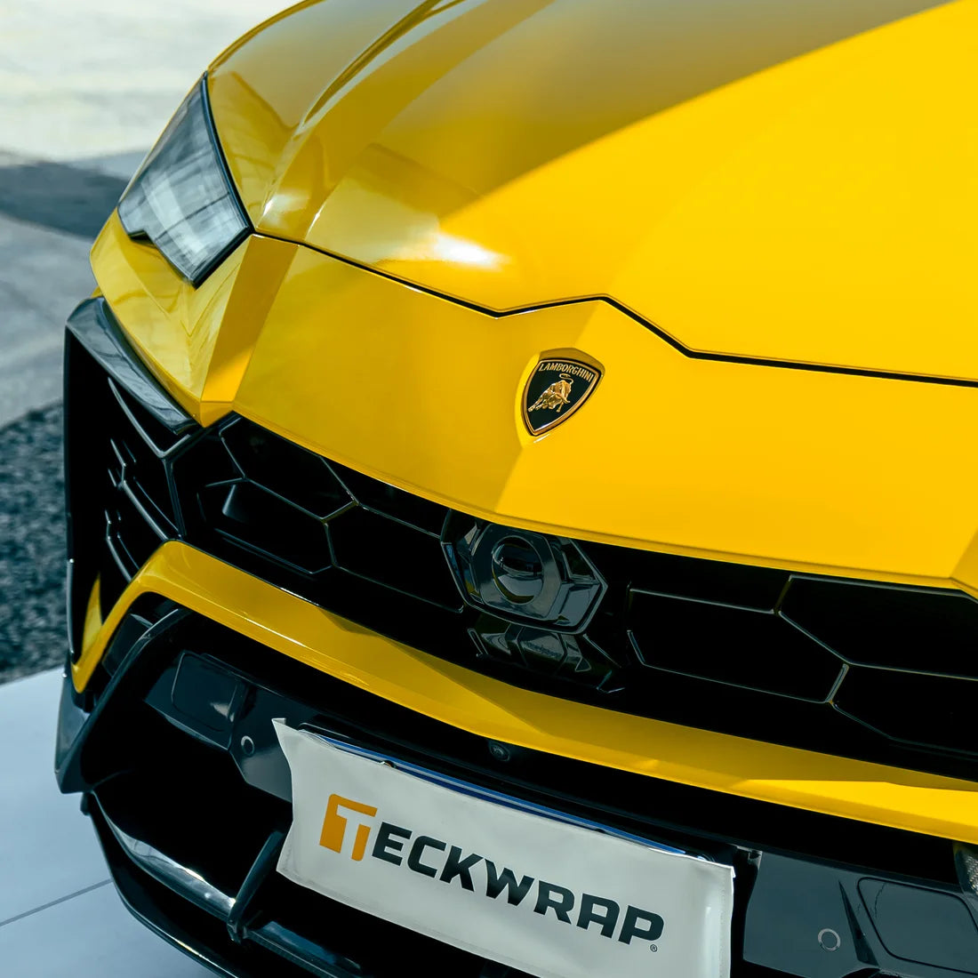 High Gloss Sunray Yellow Vinyl Wrap (CG44-HD)