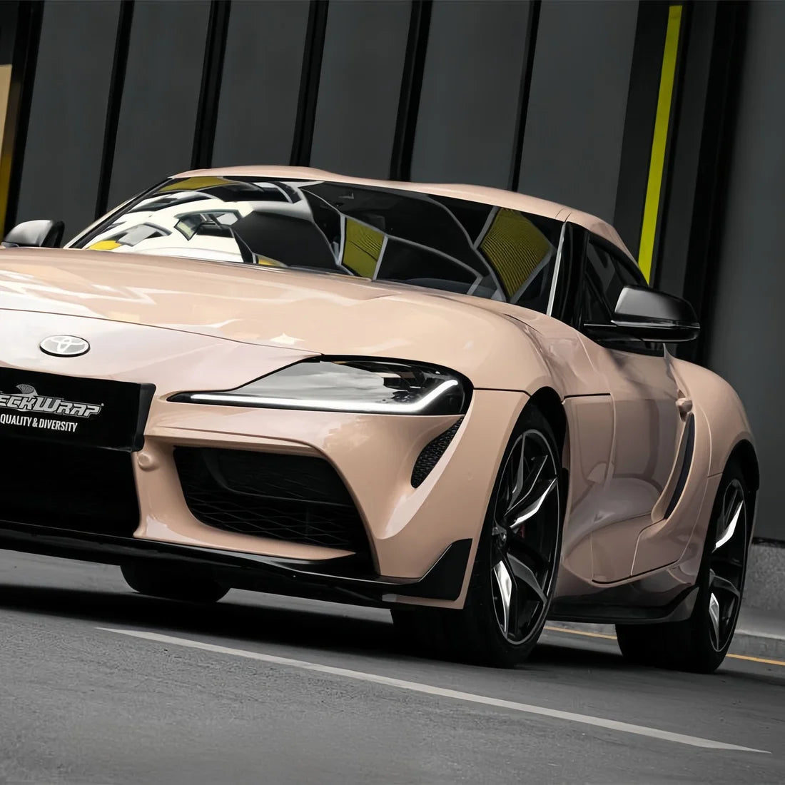 High Gloss Sahara Beige Vinyl Wrap (CG46-HD)