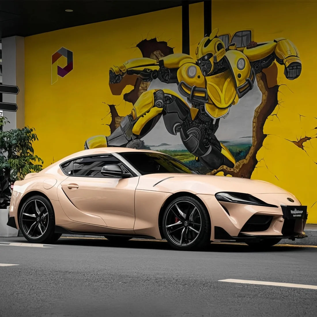 High Gloss Sahara Beige Vinyl Wrap (CG46-HD)