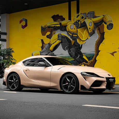 High Gloss Sahara Beige Vinyl Wrap (CG46-HD)