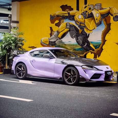 High Gloss Spanish Lavender Vinyl Wrap (CG48-HD)