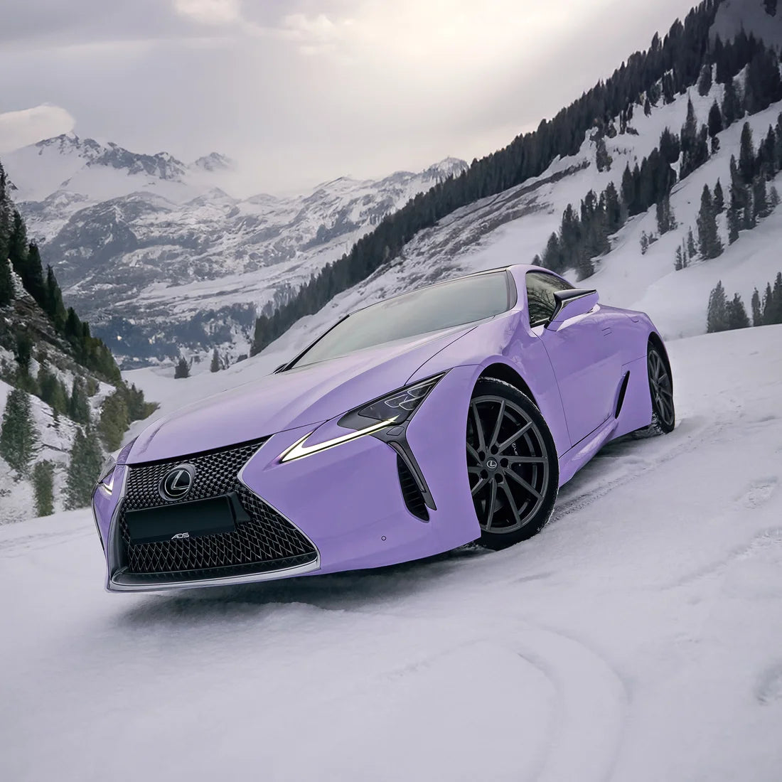 High Gloss Spanish Lavender Vinyl Wrap (CG48-HD)
