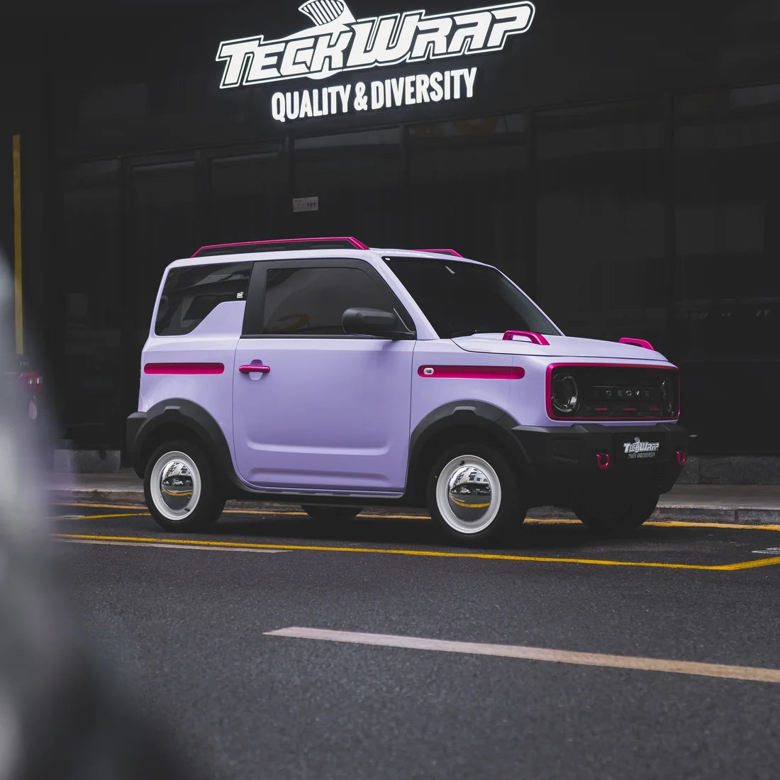 High Gloss Spanish Lavender Vinyl Wrap (CG48-HD)