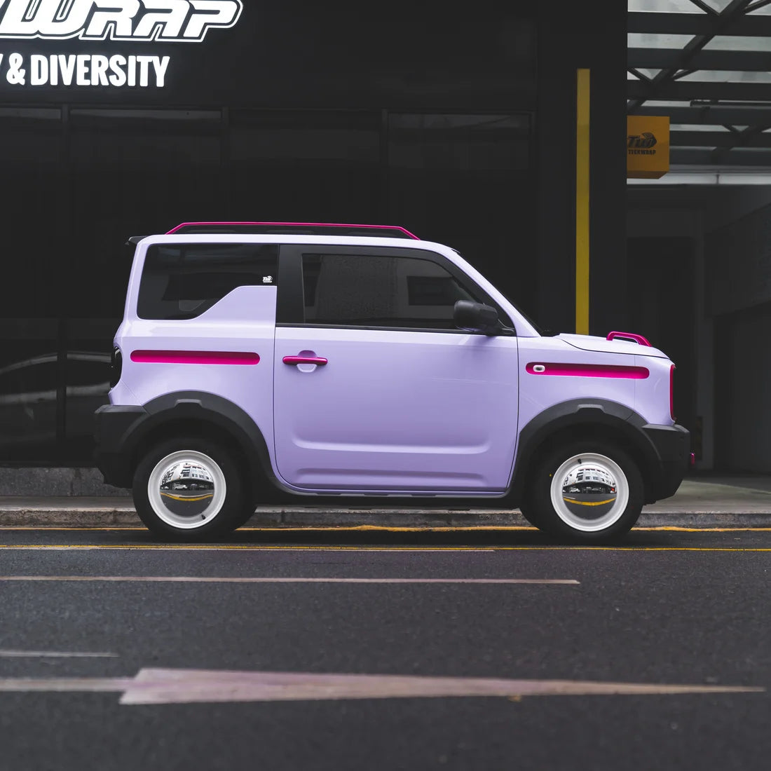 High Gloss Spanish Lavender Vinyl Wrap (CG48-HD)
