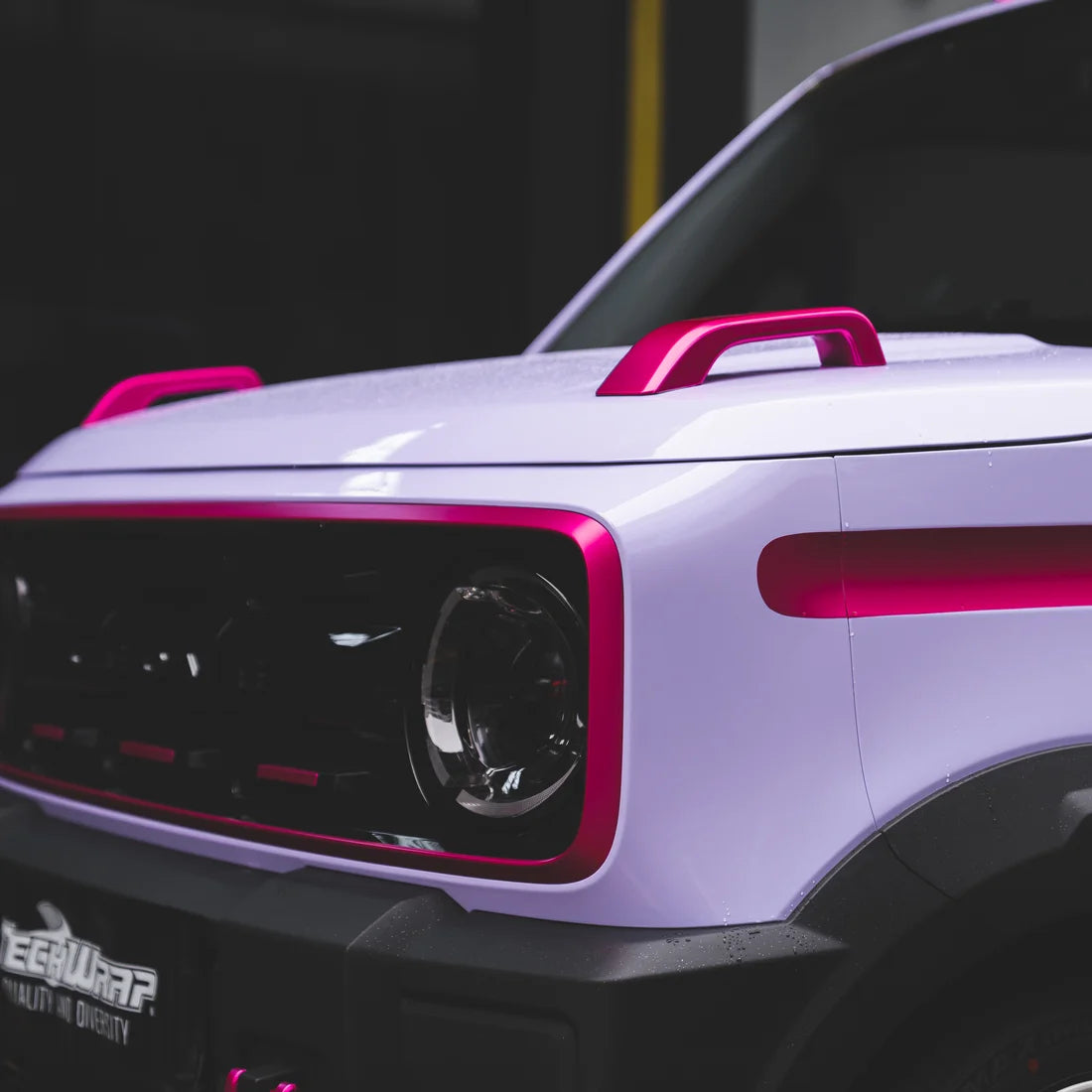 High Gloss Spanish Lavender Vinyl Wrap (CG48-HD)