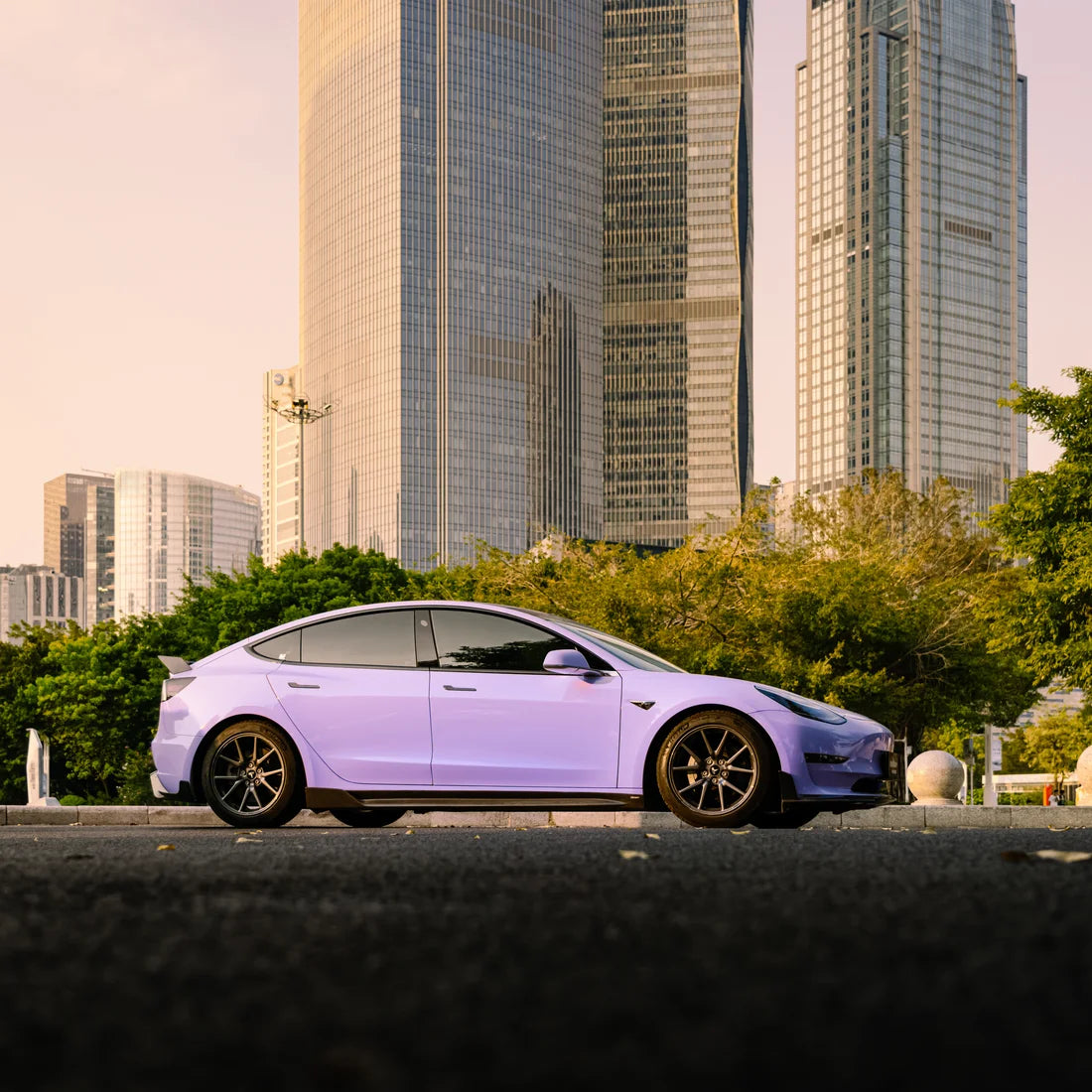 High Gloss Spanish Lavender Vinyl Wrap (CG48-HD)