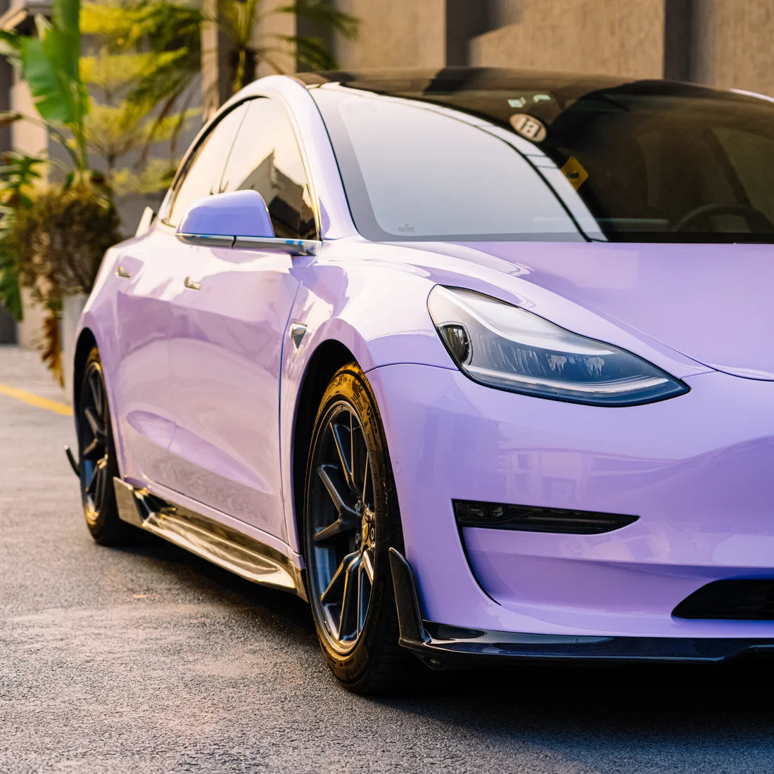 High Gloss Spanish Lavender Vinyl Wrap (CG48-HD)