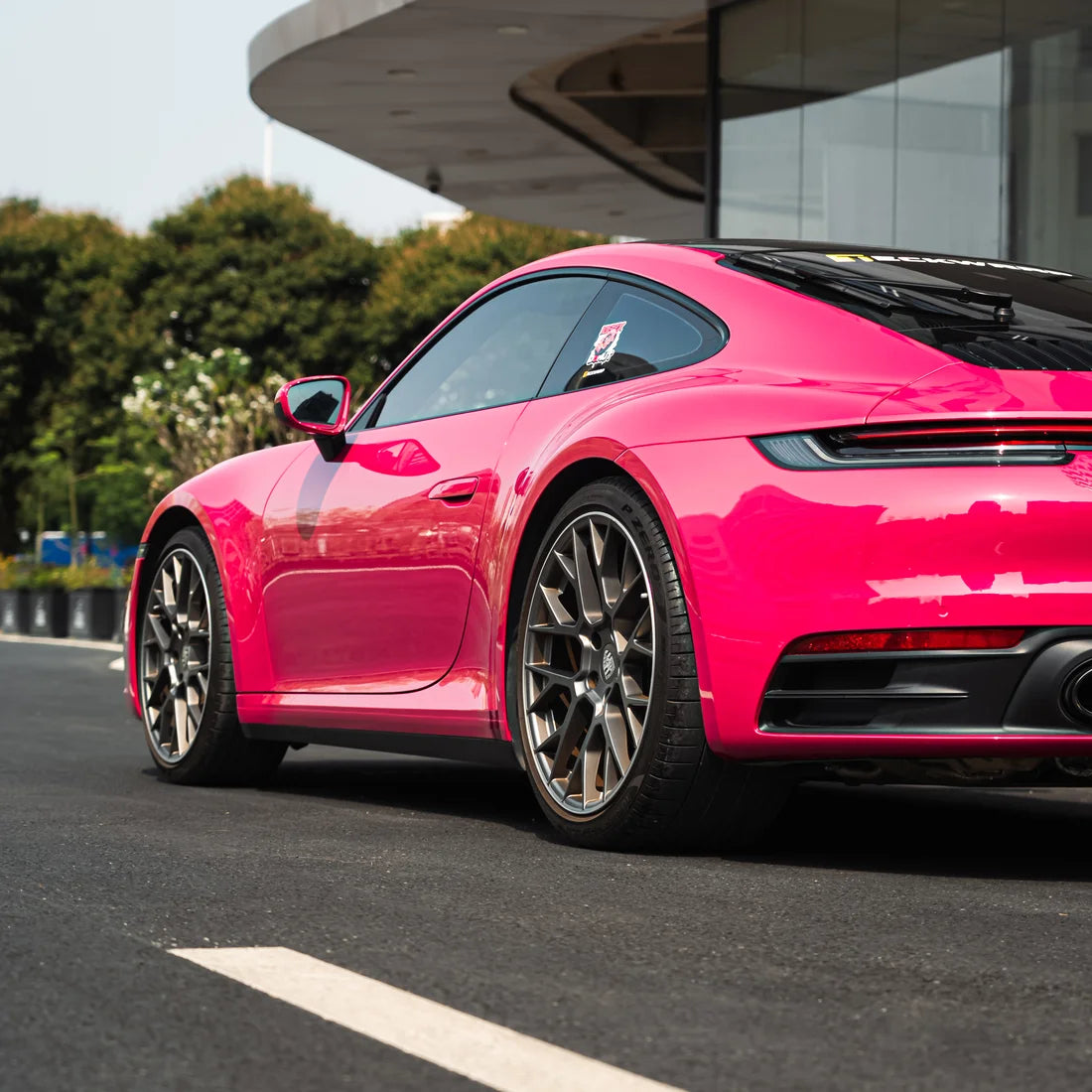 High Gloss Berry Red Vinyl Wrap (CG49-HD)
