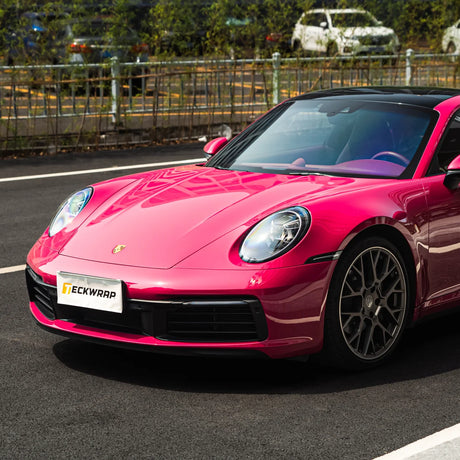 High Gloss Berry Red Vinyl Wrap (CG49-HD)