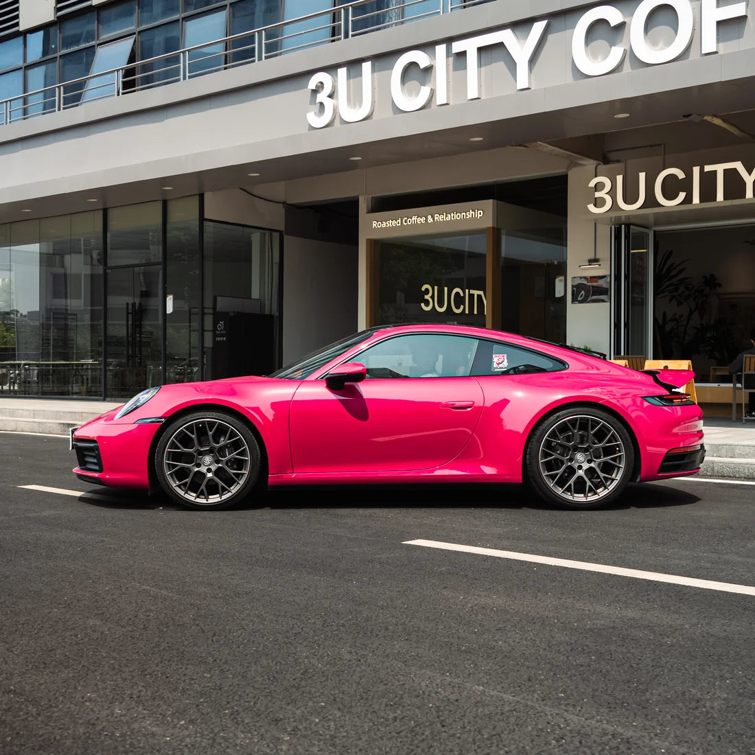 High Gloss Berry Red Vinyl Wrap (CG49-HD)