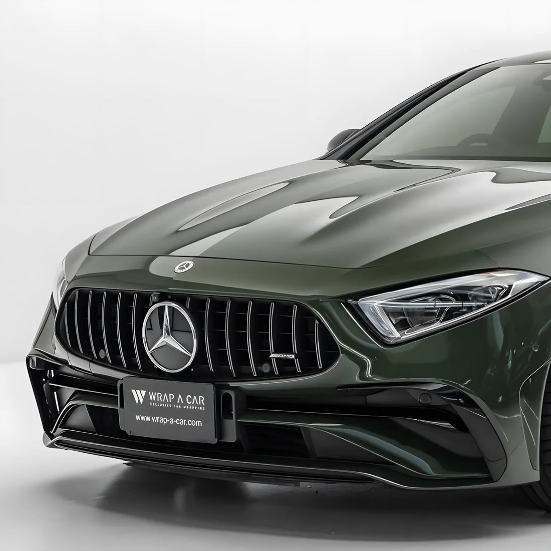 High Gloss Camouflage Green Vinyl Wrap (CG51-HD)