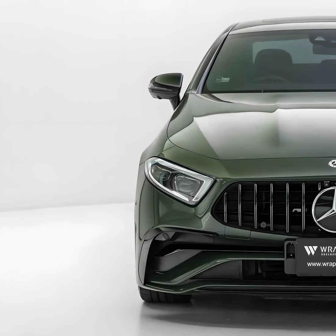 High Gloss Camouflage Green Vinyl Wrap (CG51-HD)