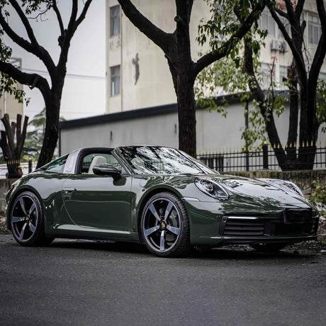 High Gloss Camouflage Green Vinyl Wrap (CG51-HD)