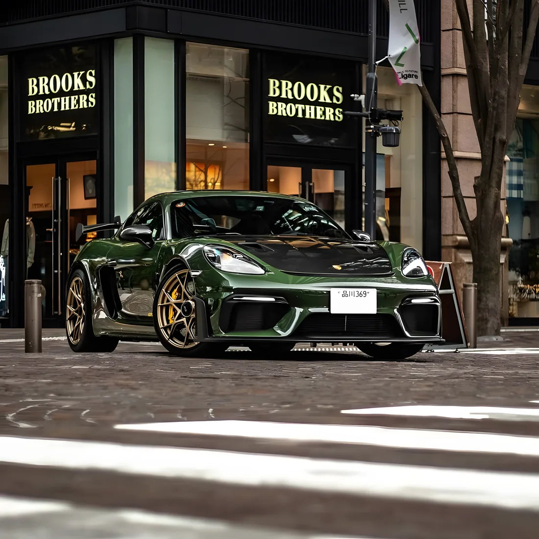 High Gloss Camouflage Green Vinyl Wrap (CG51-HD)