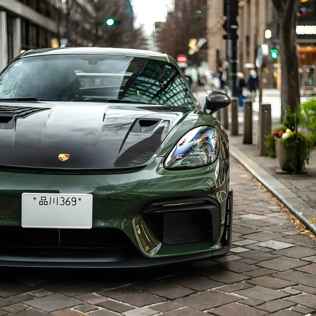 High Gloss Camouflage Green Vinyl Wrap (CG51-HD)
