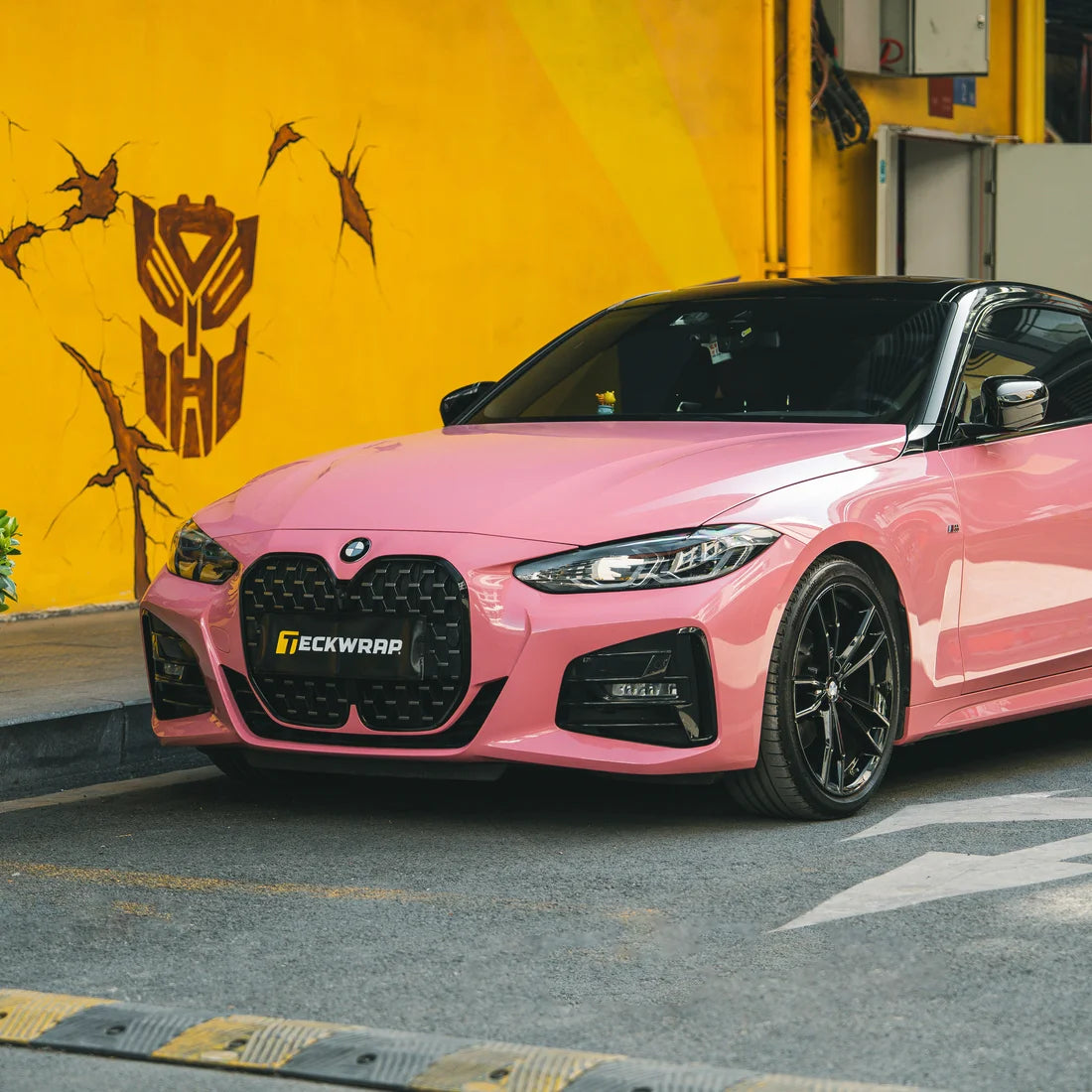 High Gloss Flamingo Pink Vinyl Wrap (CG56-HD)