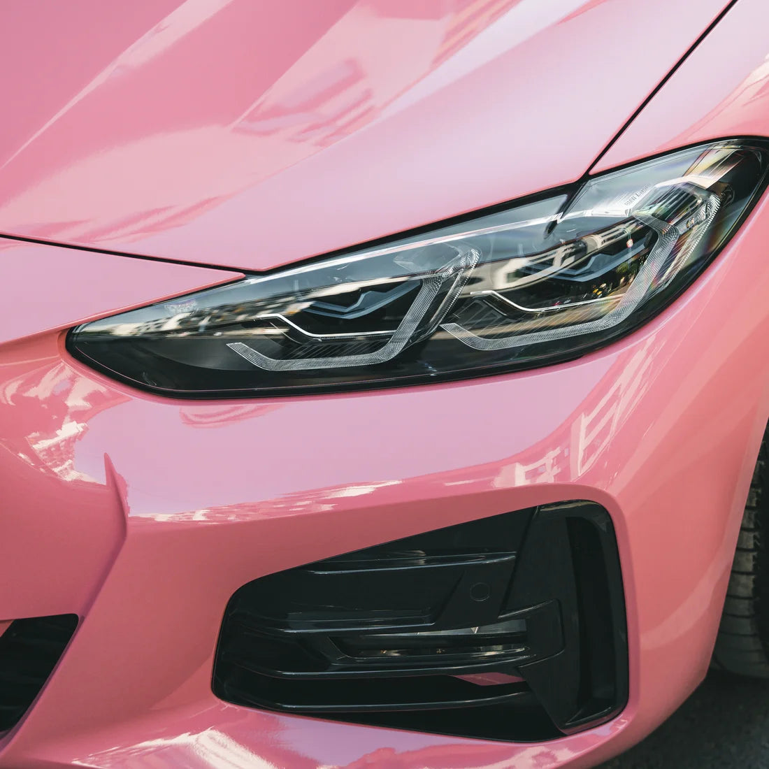High Gloss Flamingo Pink Vinyl Wrap (CG56-HD)