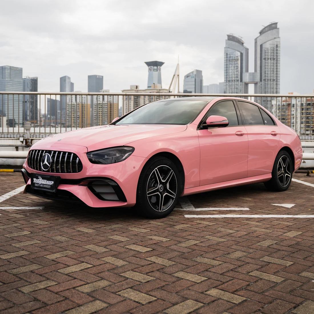 High Gloss Flamingo Pink Vinyl Wrap (CG56-HD)