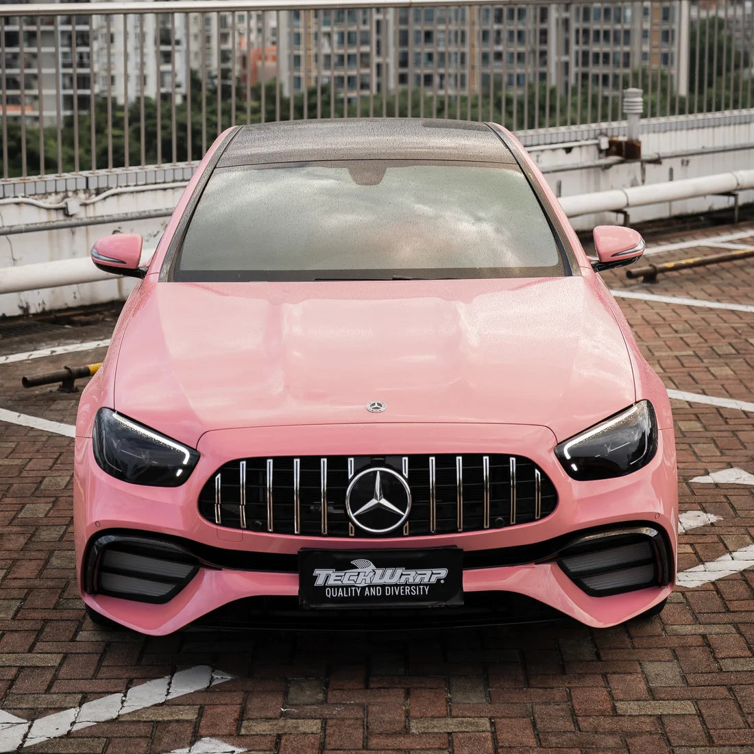 High Gloss Flamingo Pink Vinyl Wrap (CG56-HD)