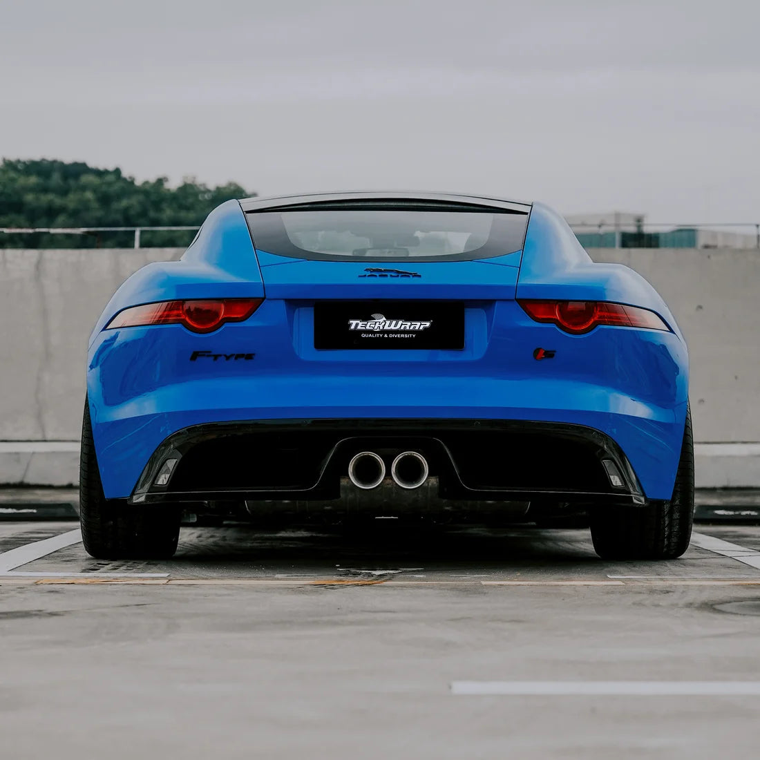 High Gloss Vibrant Blue Vinyl Wrap (CG57-HD)