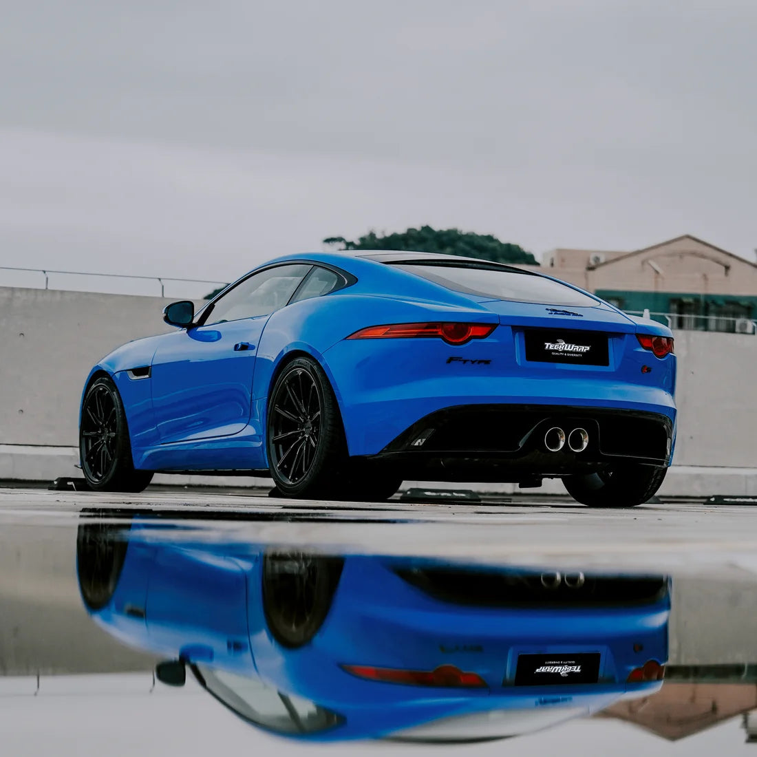 High Gloss Vibrant Blue Vinyl Wrap (CG57-HD)