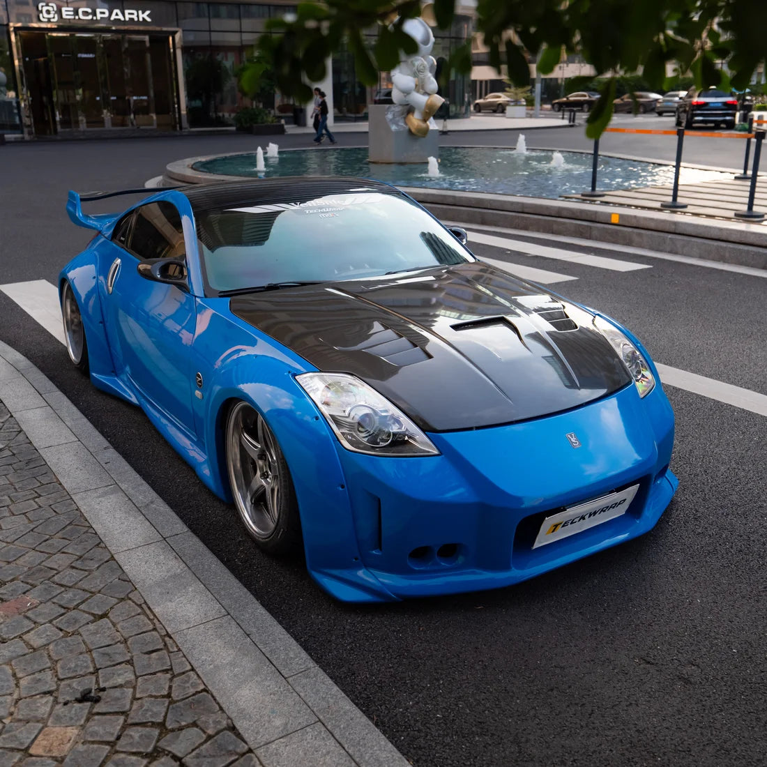 High Gloss Vibrant Blue Vinyl Wrap (CG57-HD)