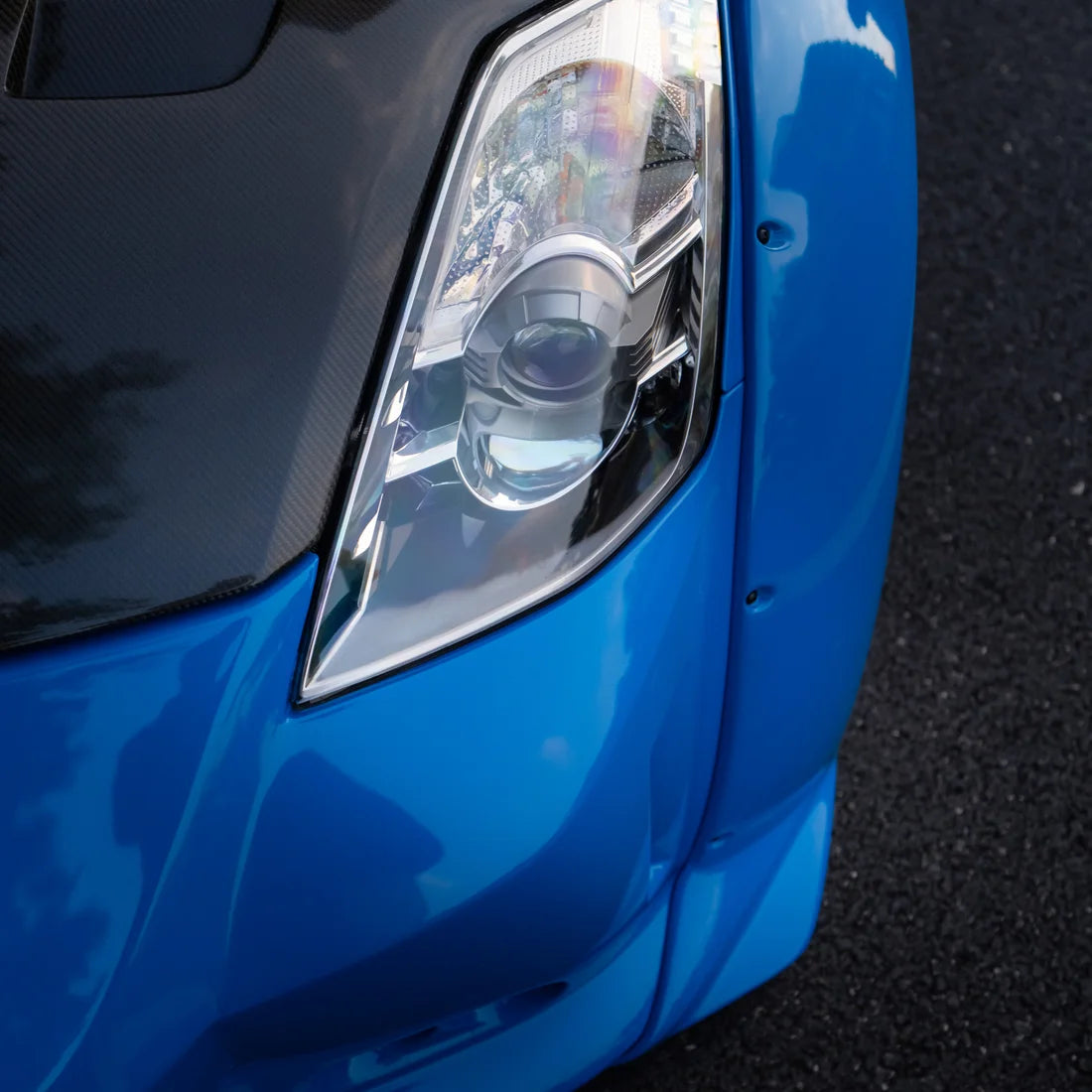 High Gloss Vibrant Blue Vinyl Wrap (CG57-HD)