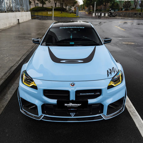 High Gloss Baby Blue Vinyl Wrap (CG58-HD)