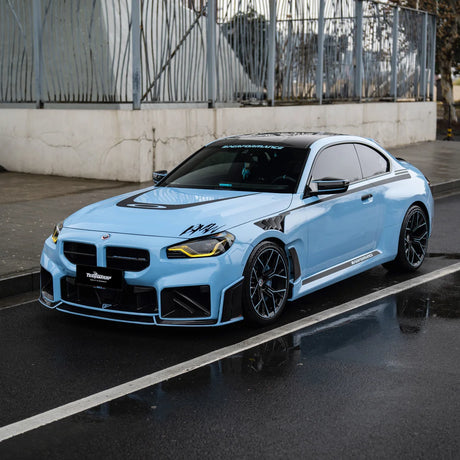 High Gloss Baby Blue Vinyl Wrap (CG58-HD)