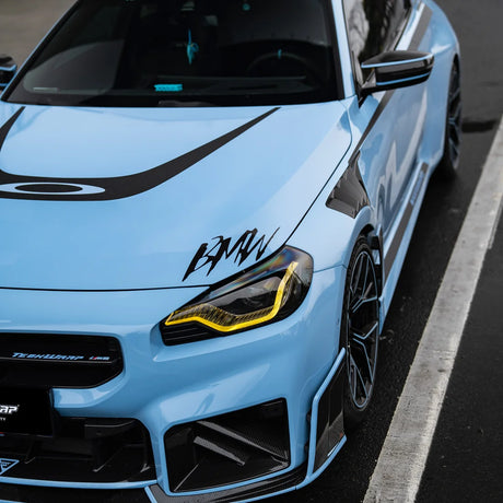 High Gloss Baby Blue Vinyl Wrap (CG58-HD)