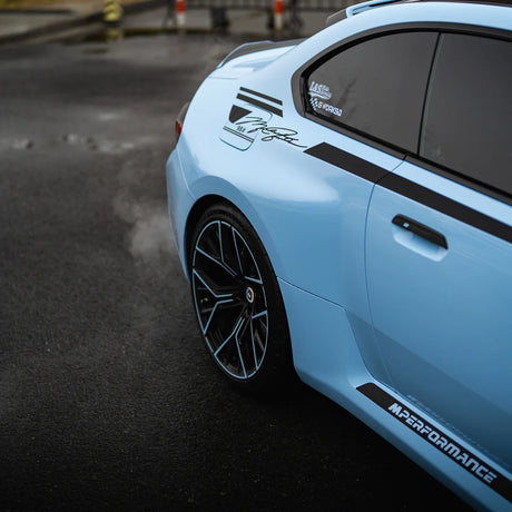 High Gloss Baby Blue Vinyl Wrap (CG58-HD)