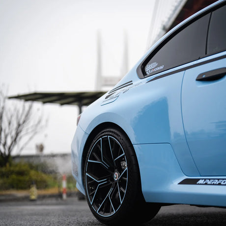 High Gloss Baby Blue Vinyl Wrap (CG58-HD)