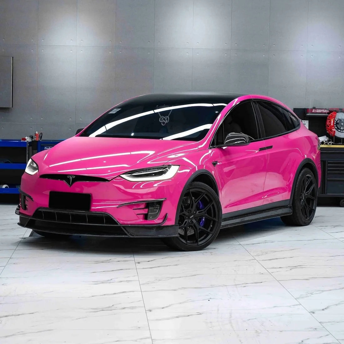 High Gloss Sorbet Pink Vinyl Wrap (CG59-HD)