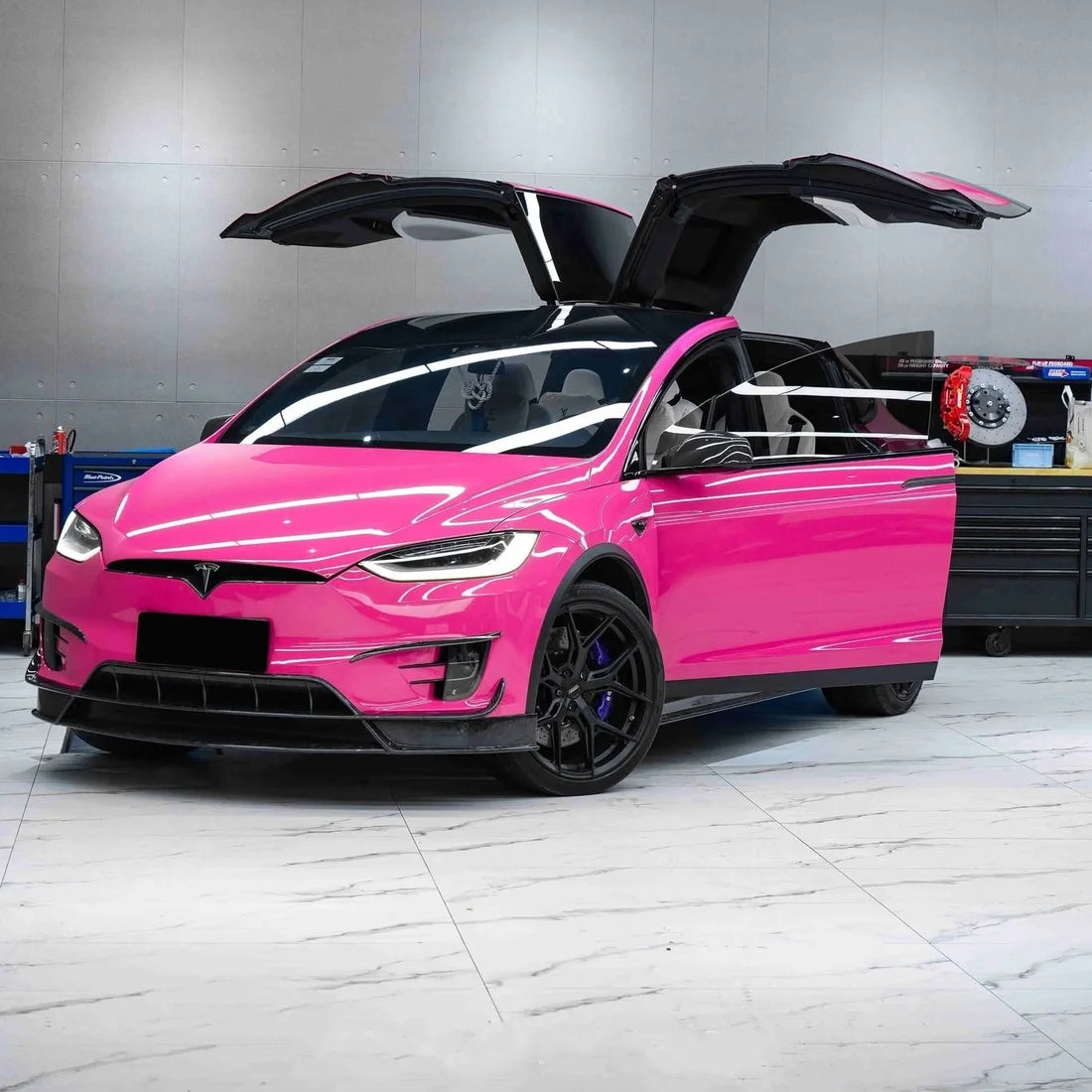 High Gloss Sorbet Pink Vinyl Wrap (CG59-HD)