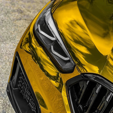 Chrome Yellow Gold Vinyl Wrap (CHM02-HD)