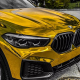 Cromo de ouro amarelo (CHM02-HD) envoltório de vinil