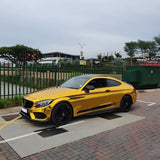 Cromo de ouro amarelo (CHM02-HD) envoltório de vinil