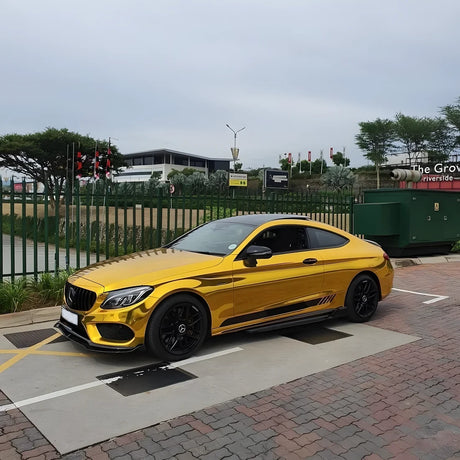 Chrome Yellow Gold Vinyl Wrap (CHM02-HD)