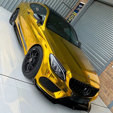 Chrome Yellow Gold Vinyl Wrap (CHM02-HD)
