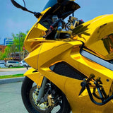 Cromo de ouro amarelo (CHM02-HD) envoltório de vinil