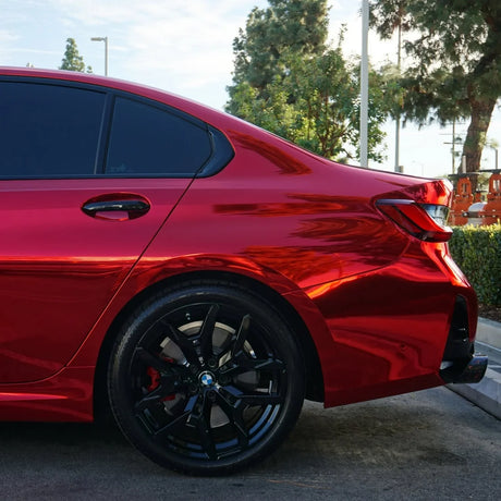 Chrome Cherry Red Vinyl Wrap (CHM04-HD)