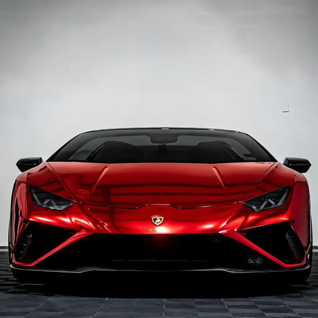 Chrome Cherry Red Vinyl Wrap (CHM04-HD)