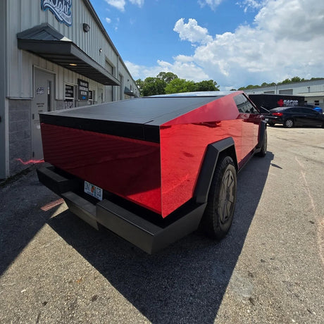 Chrome Cherry Red Vinyl Wrap (CHM04-HD)