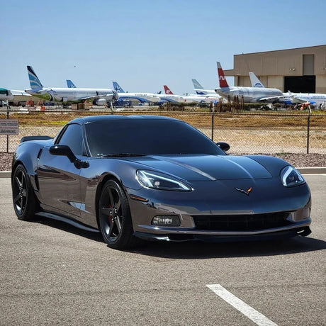 Chrome Jet Black Vinyl Wrap (CHM10-HD)